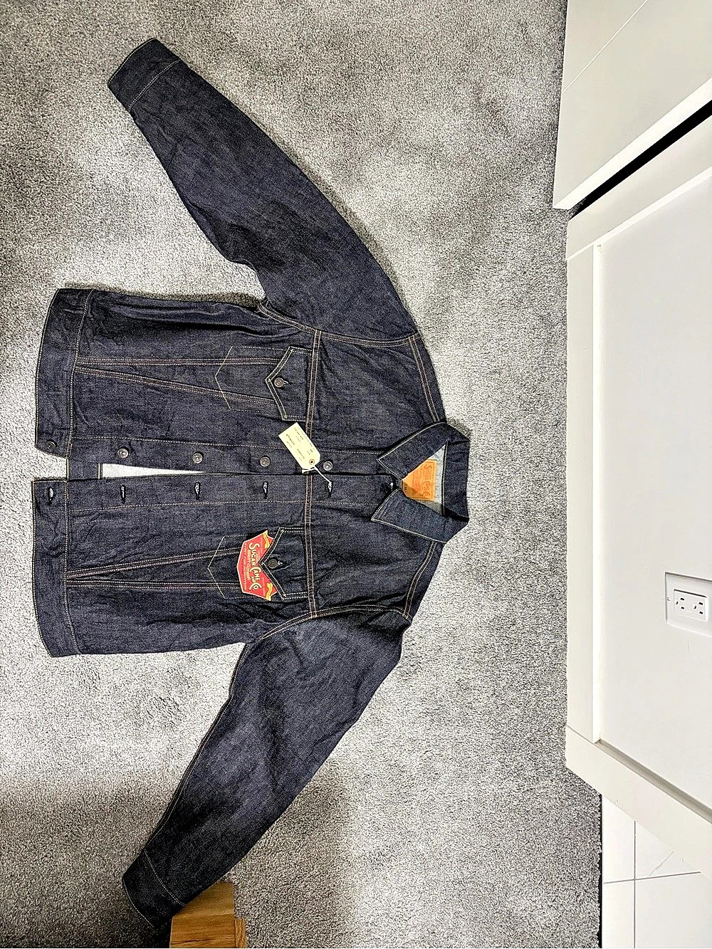 Sugar cane 1962 denim jacket NWT